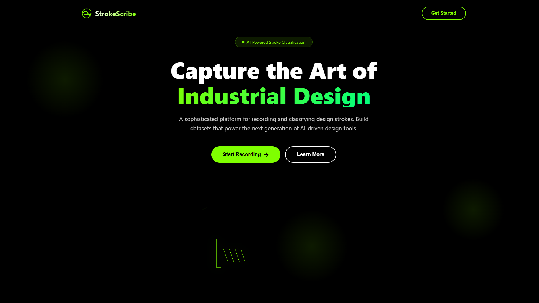 StrokeScribe Interface